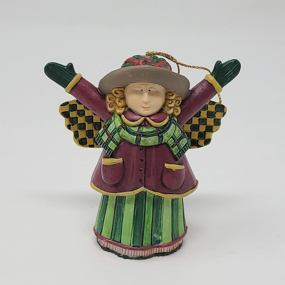 New Vintage Lang Christmas Ornament "Mizzy" By Sue Dreamer 1998 Legs Dangle